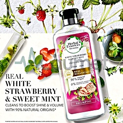 Herbal Essences Bio Renew White Strawberry & Sweet Mint Shampoo 400ml