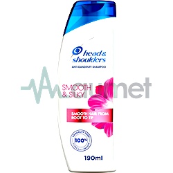 Head & Shoulders Smoothy Silky Shampoo 190ml