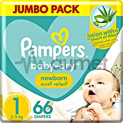 Pampers Baby Dry 1 Diaper 66