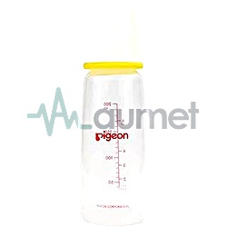 Pigeon White Feeding Bottle 200ml