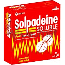 Solpadeine 500/30/8mg Soluble Tablet 24