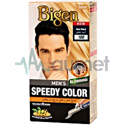 Bigen Hair Color Speedy Men Real Black 100 80g