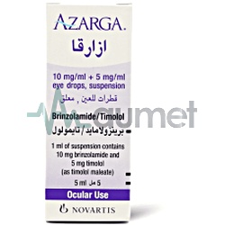 Azarga 5/10mg Eye Drop 5ml