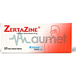 Zertazine 10mg Tablet 10