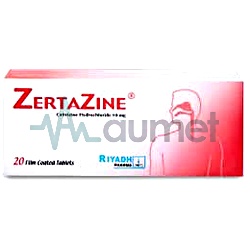 Zertazine 10mg Tablet 20